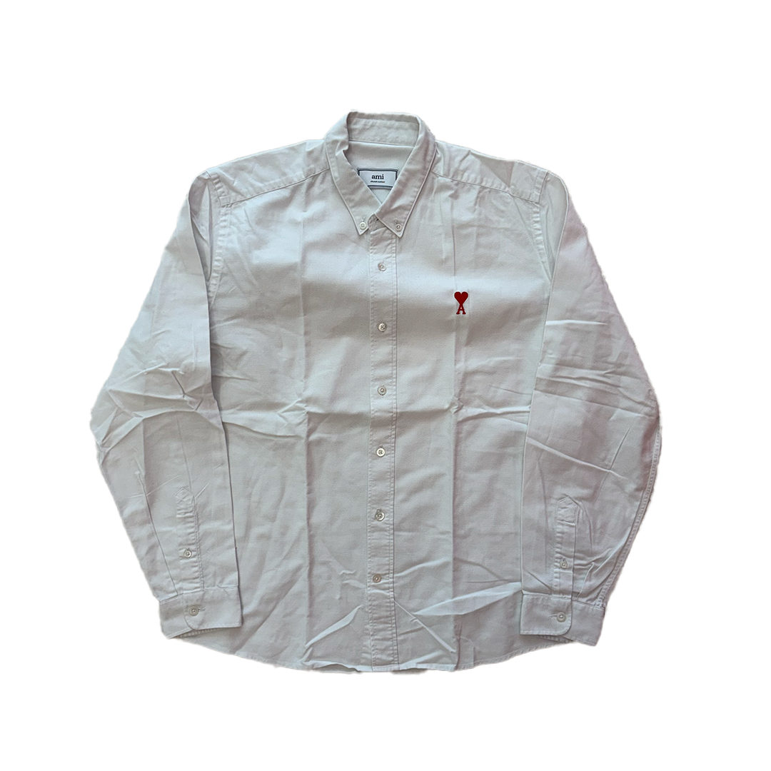 AMI de Coeur White L/S Shirt (M)
