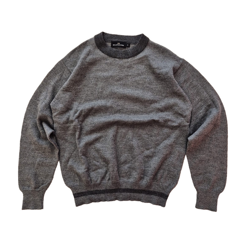 Balenciaga Vintage Grey Knitted Sweater (3)