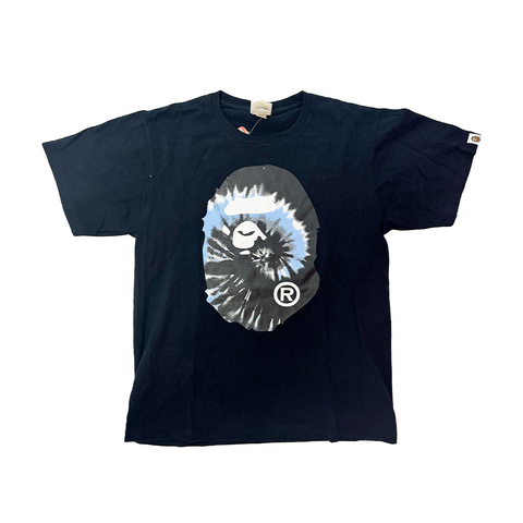 Bape Big Head Black Tee (L)