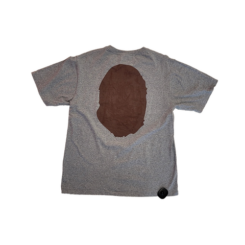 BAPE Big Head Grey Tee (L)