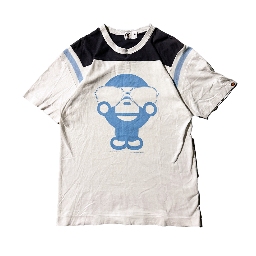 BAPE Baby Milo Football White Tee (M)