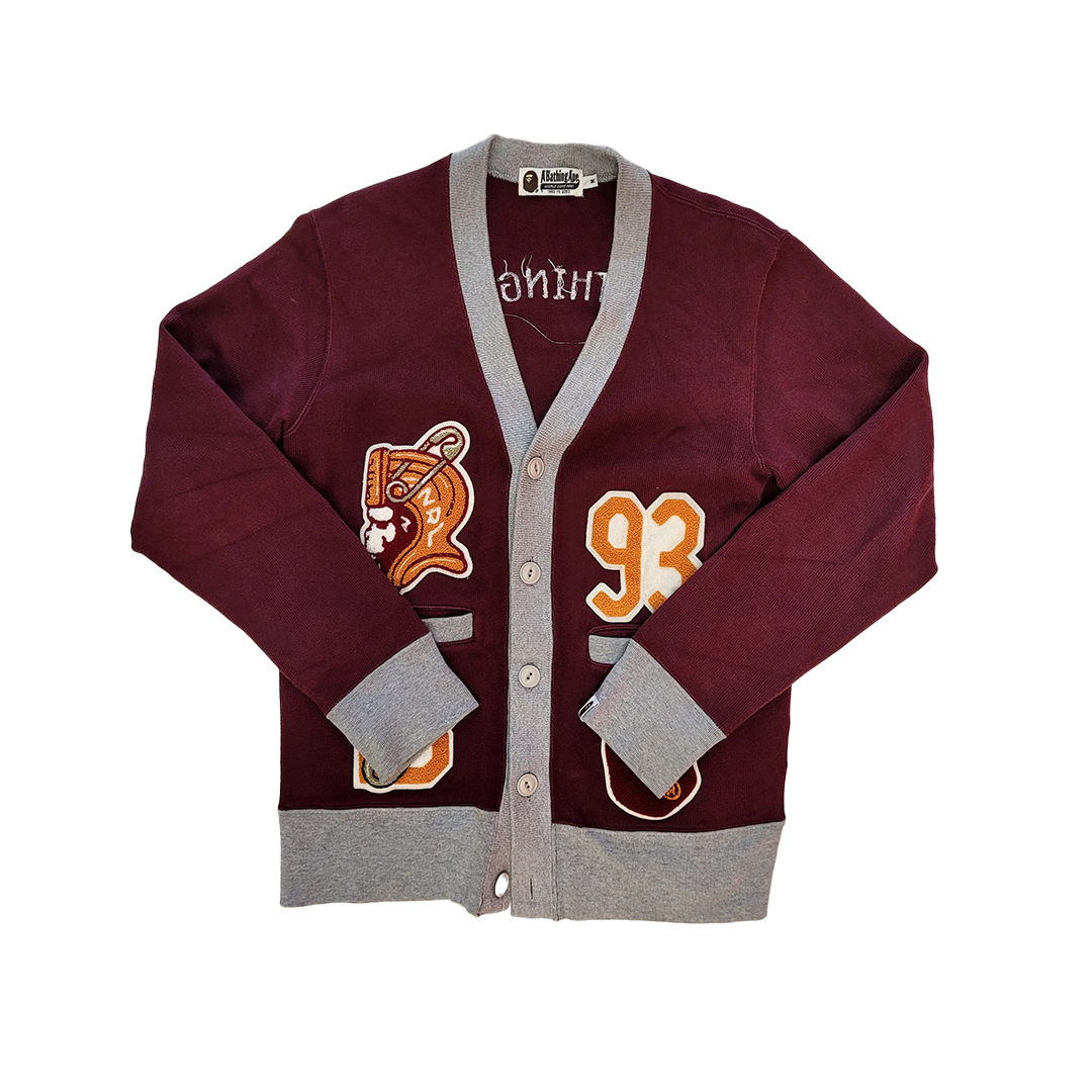 BAPE Patch Cardigan (M)