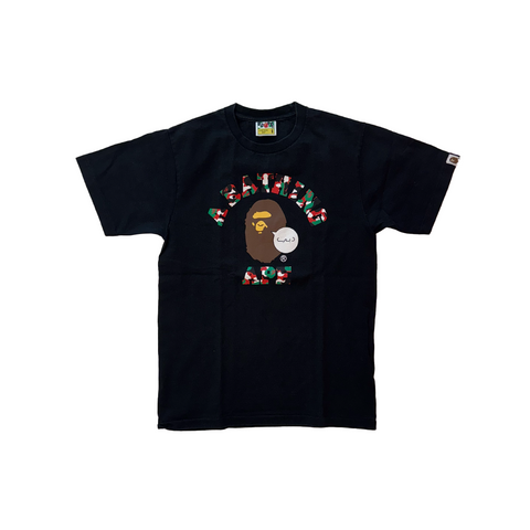 BAPE x Dubai UAE College Black Tee (S)