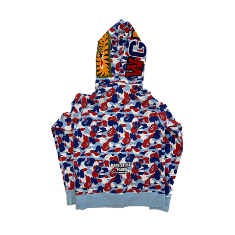 Bape Paris 4th Anniversary Shark Full Zip Hoodie (S)