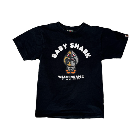 BAPE Baby Shark Black Tee (S)