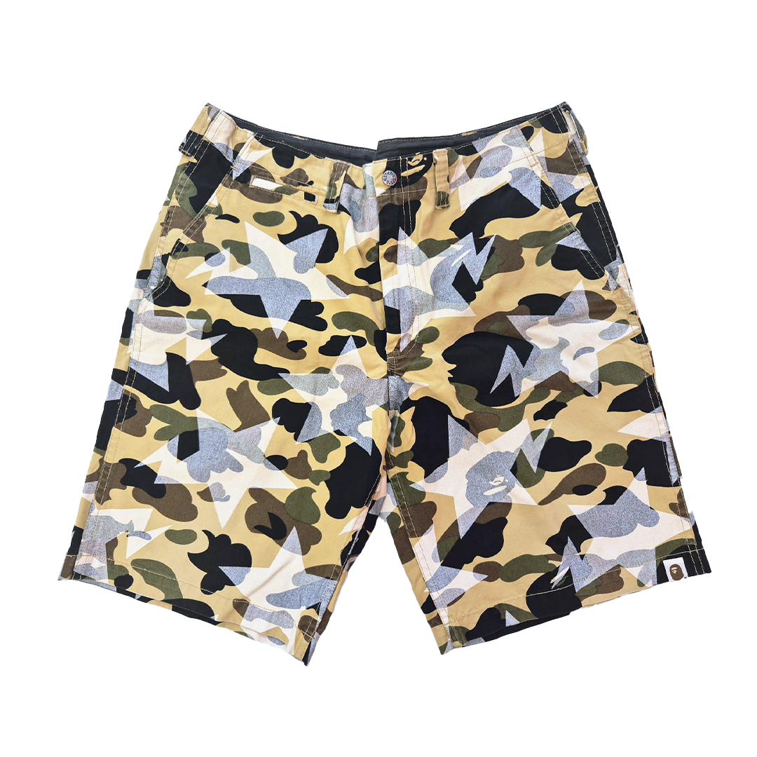 BAPE Bapesta Camo Short (L)