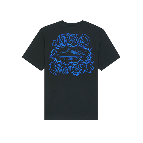 Gazo x Tiakola x Corteiz Blue Black Tee