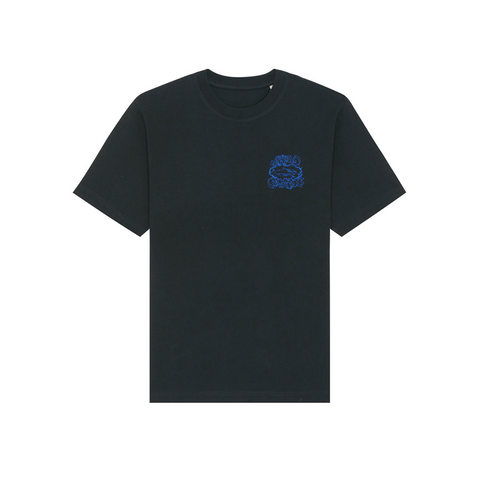Gazo x Tiakola x Corteiz Blue Black Tee