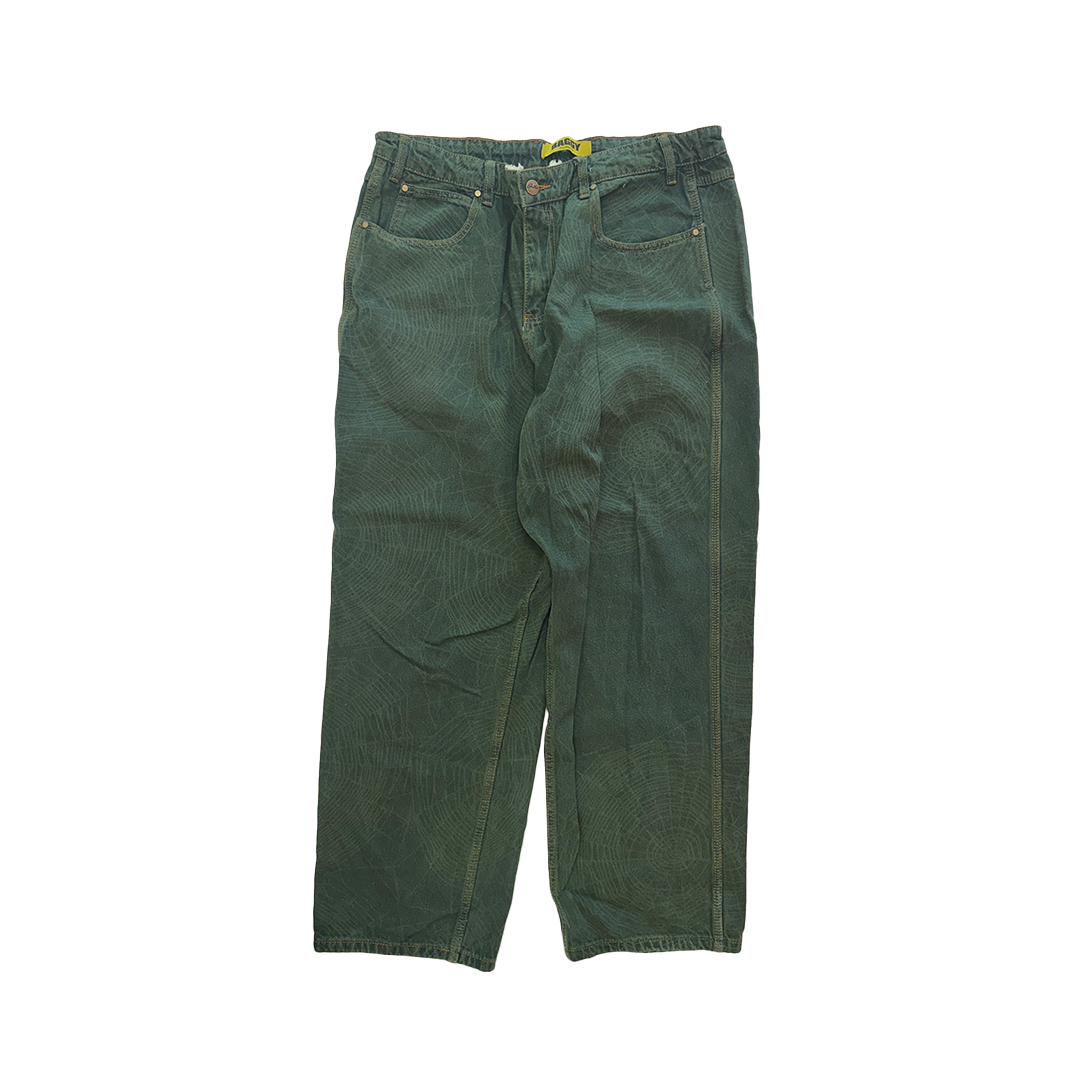 Butter Good Spider Web Baggy Denim Pants (36)