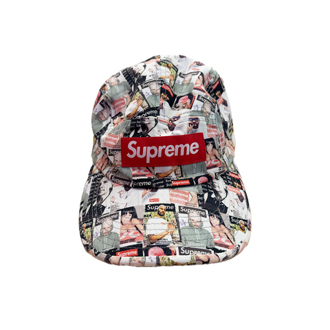 Supreme Magazine Camp Cap Multicolor