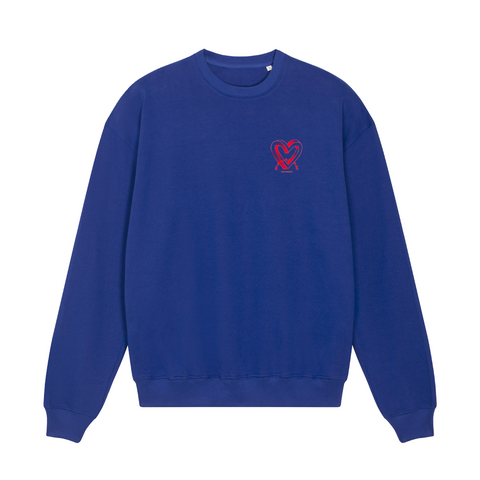 crewneck paramour blue