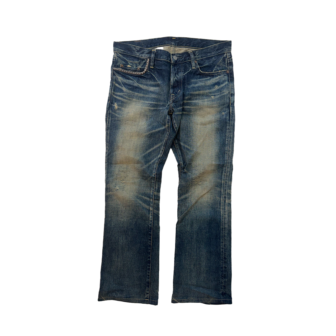 Hysteric Glamour Flare Pants Denim (34)