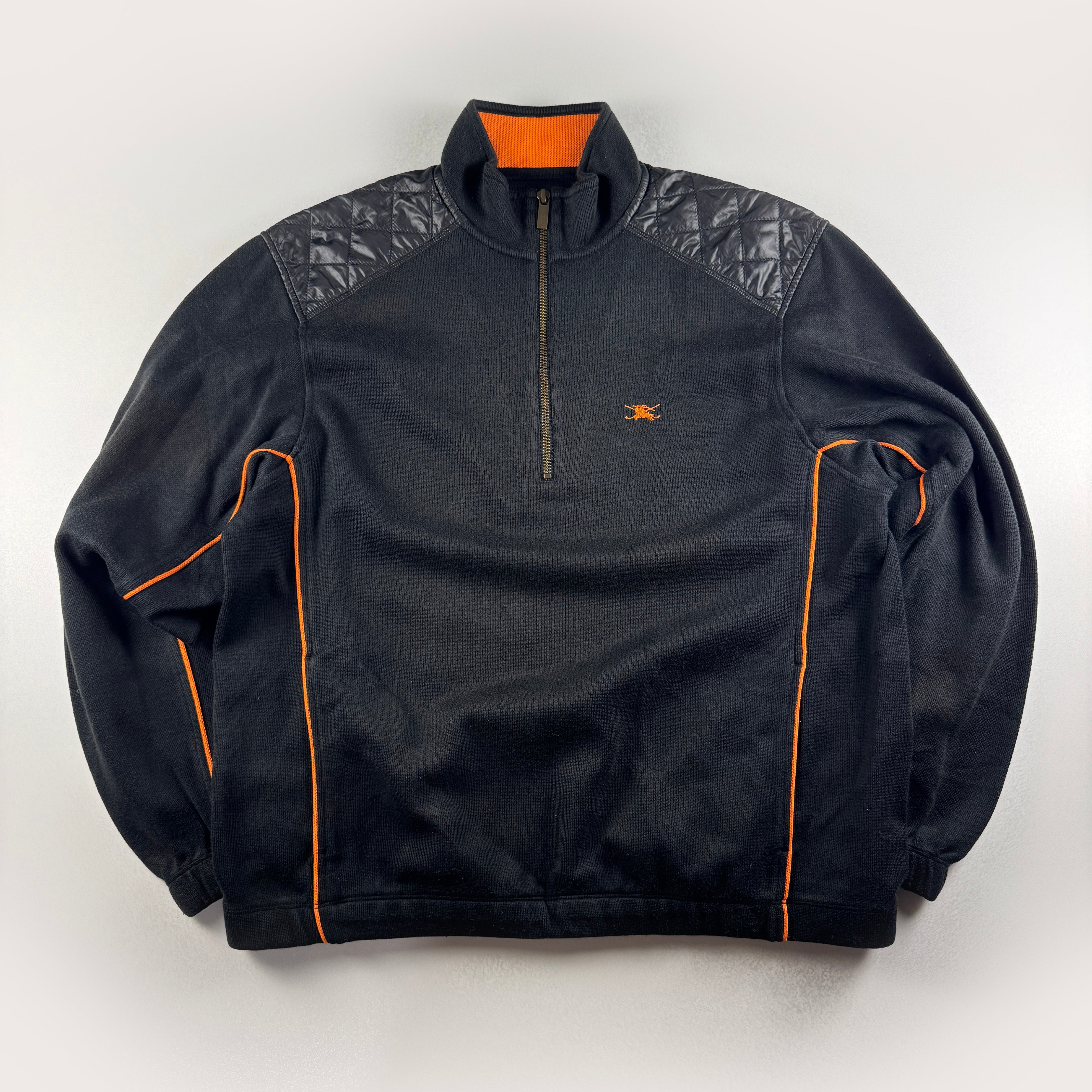 Burberry Golf Black 1/4 Zip Fleece Sweater (L) – SUPERMARKETT