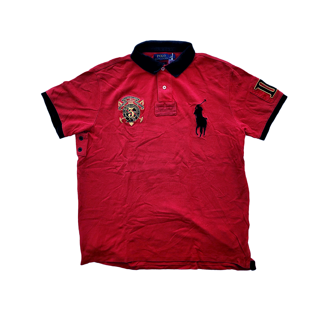 Ralph Lauren Red Polo (L)