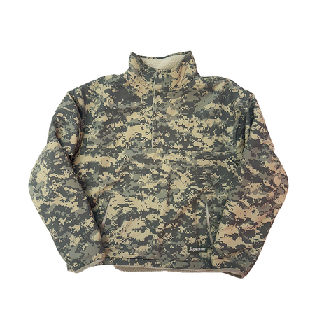 Supreme Polartec® Shearling Reversible Pullover (S)