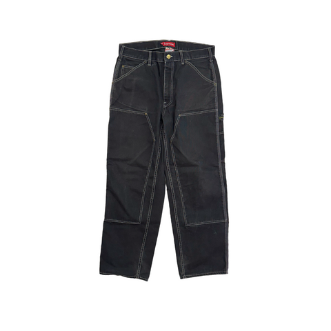 Supreme Caprenter Black Washed Heavy Pants (32)