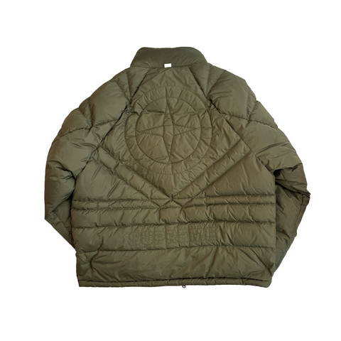 Supreme x Stone Island Reversible Puffer Jacket Olive (M)