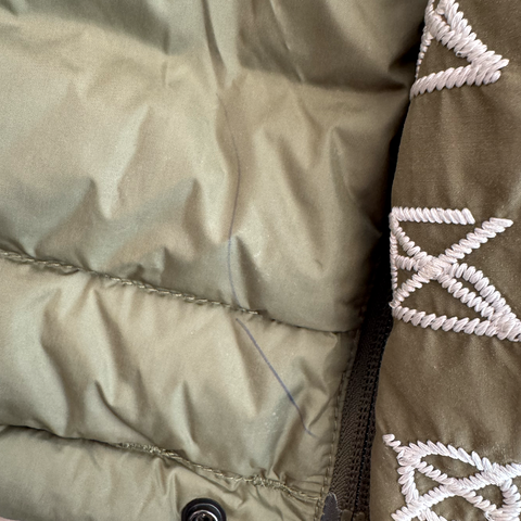 Supreme x Stone Island Reversible Puffer Jacket Olive (M)