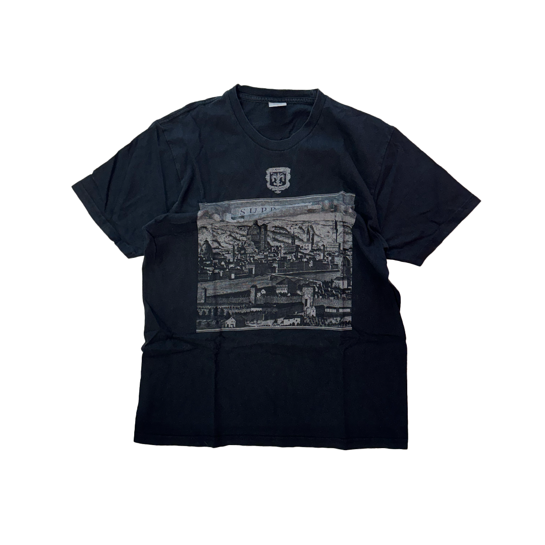 Supreme Fiorenza Black Tee (M)