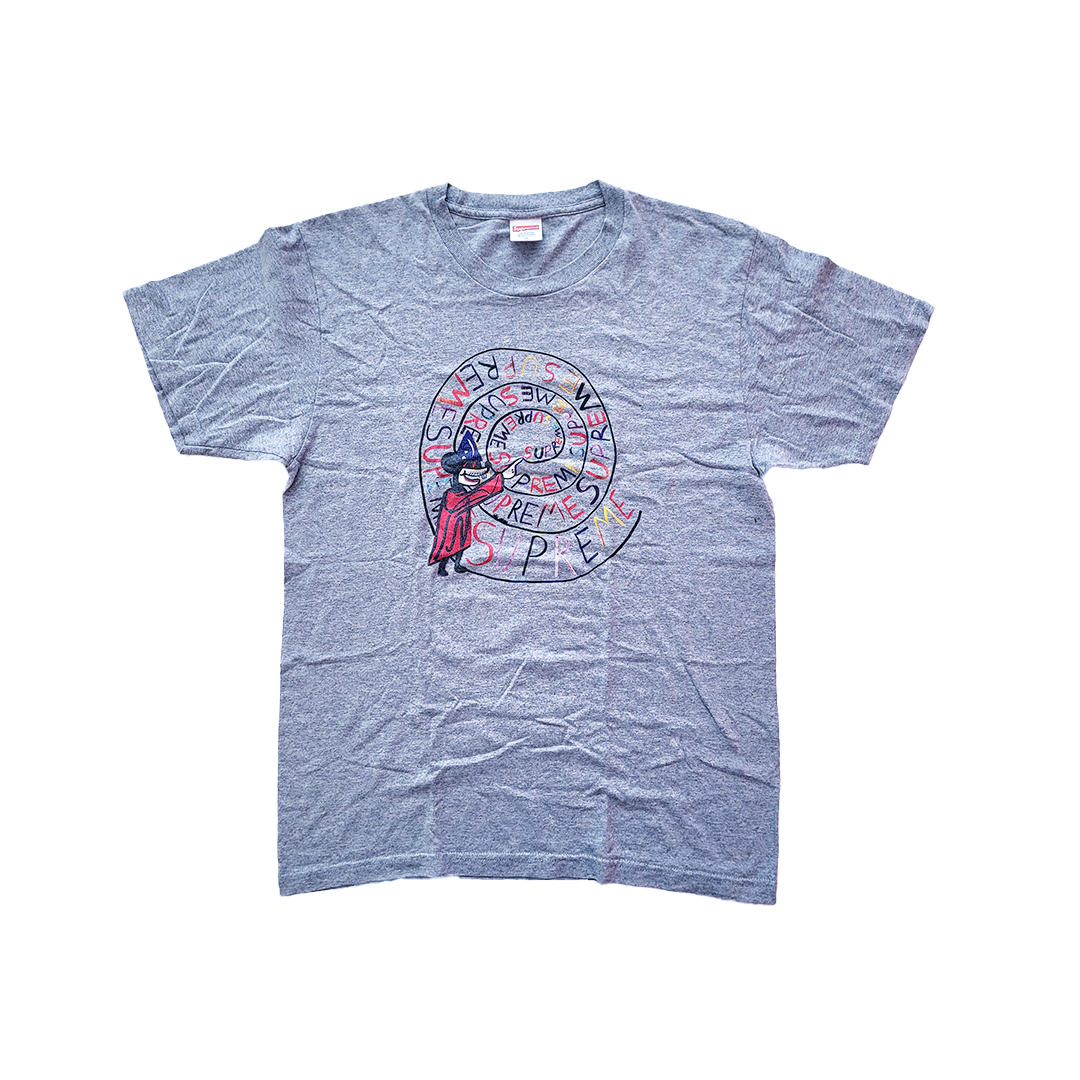Supreme Joe Roberts Swirl Grey Tee (M)