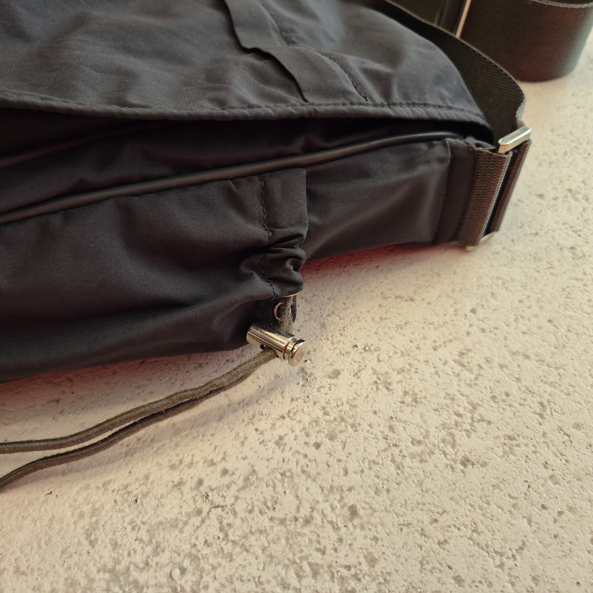 Prada Sport Black Messenger Bag