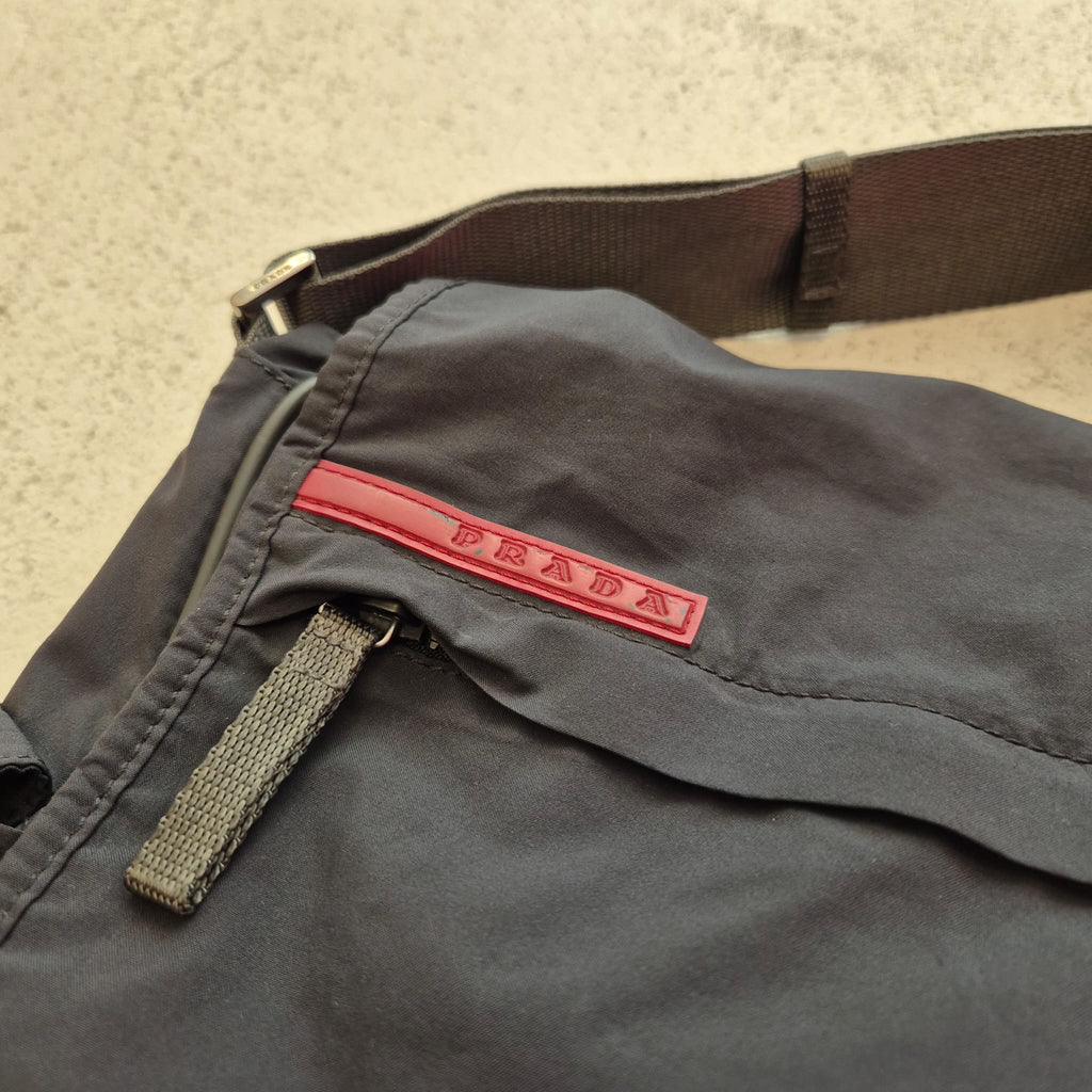 Prada Sport Black Messenger Bag