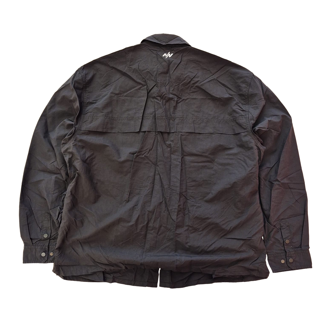 Nine Point Nine Black Nylon Jacket (XL)