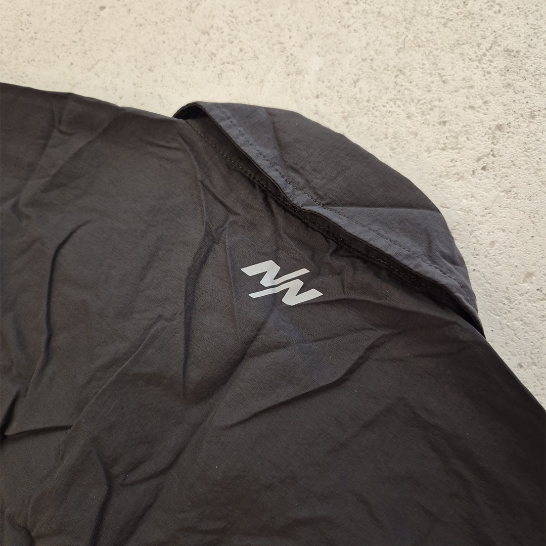 Nine Point Nine Black Nylon Jacket (XL)