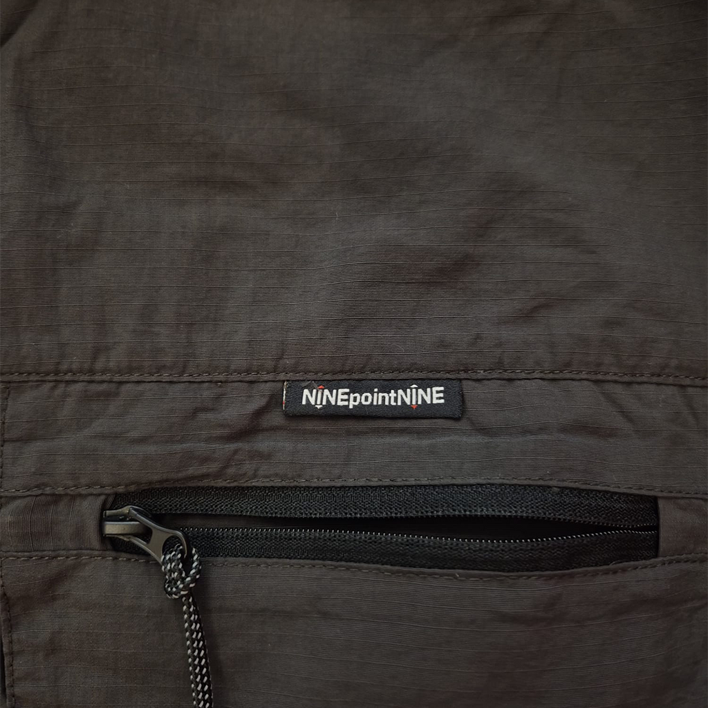 Nine Point Nine Black Nylon Jacket (XL)