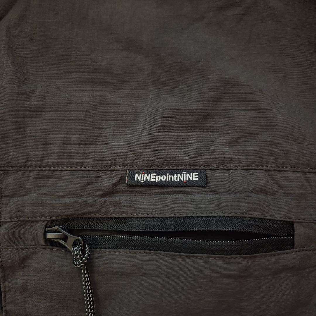 Nine Point Nine Black Nylon Jacket (XL)