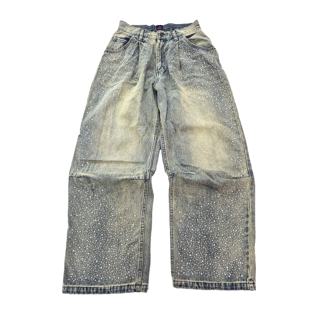 9090 Girl Gems Baggy Pants (M)