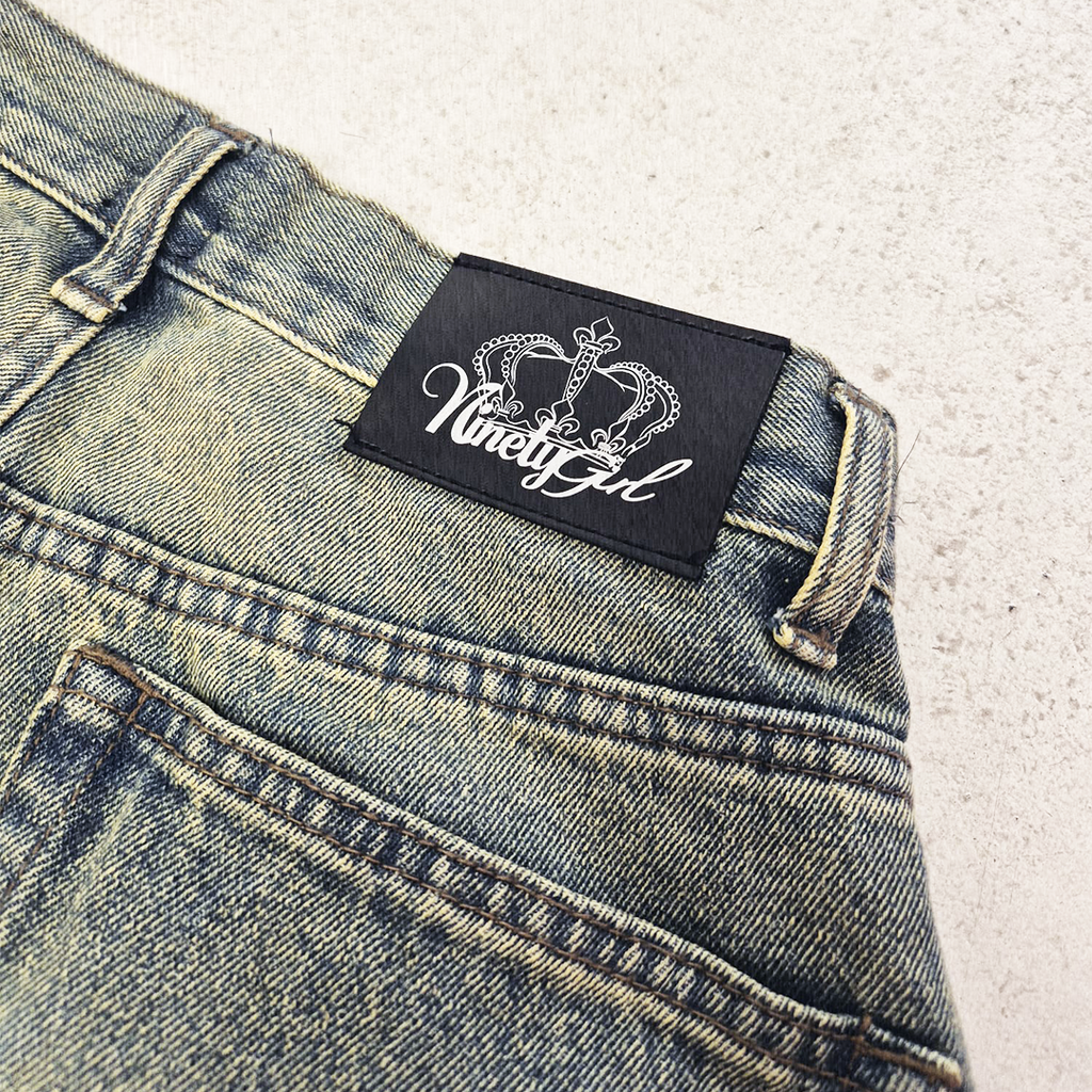 9090 Girl Gems Baggy Pants (M)