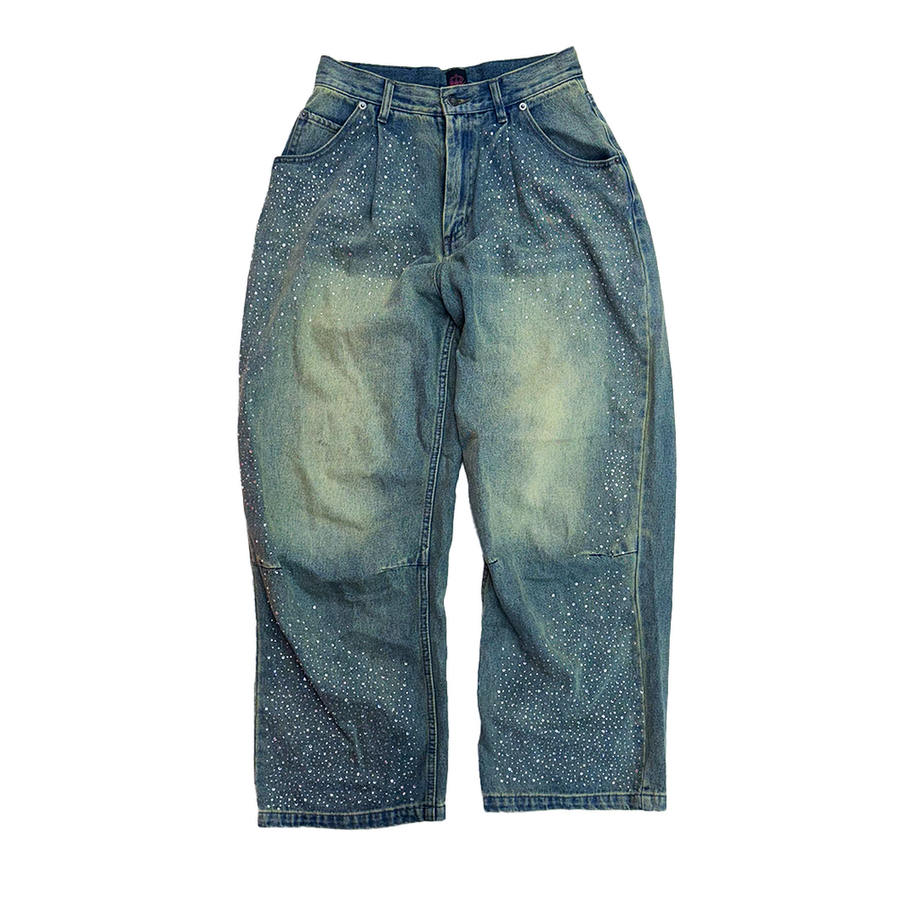 9090 Girl Gems Baggy Pants (M)