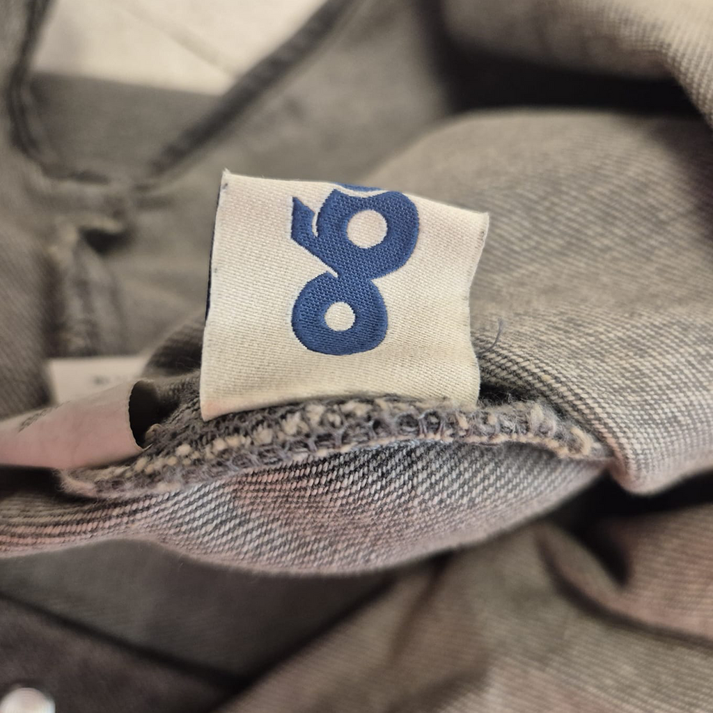 9090 Grey Denim Jacket (M)
