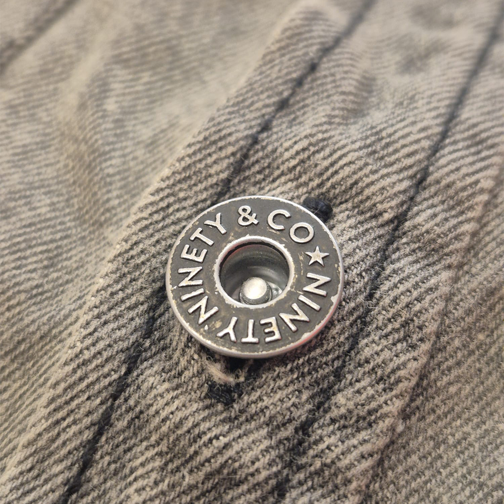 9090 Grey Denim Jacket (M)