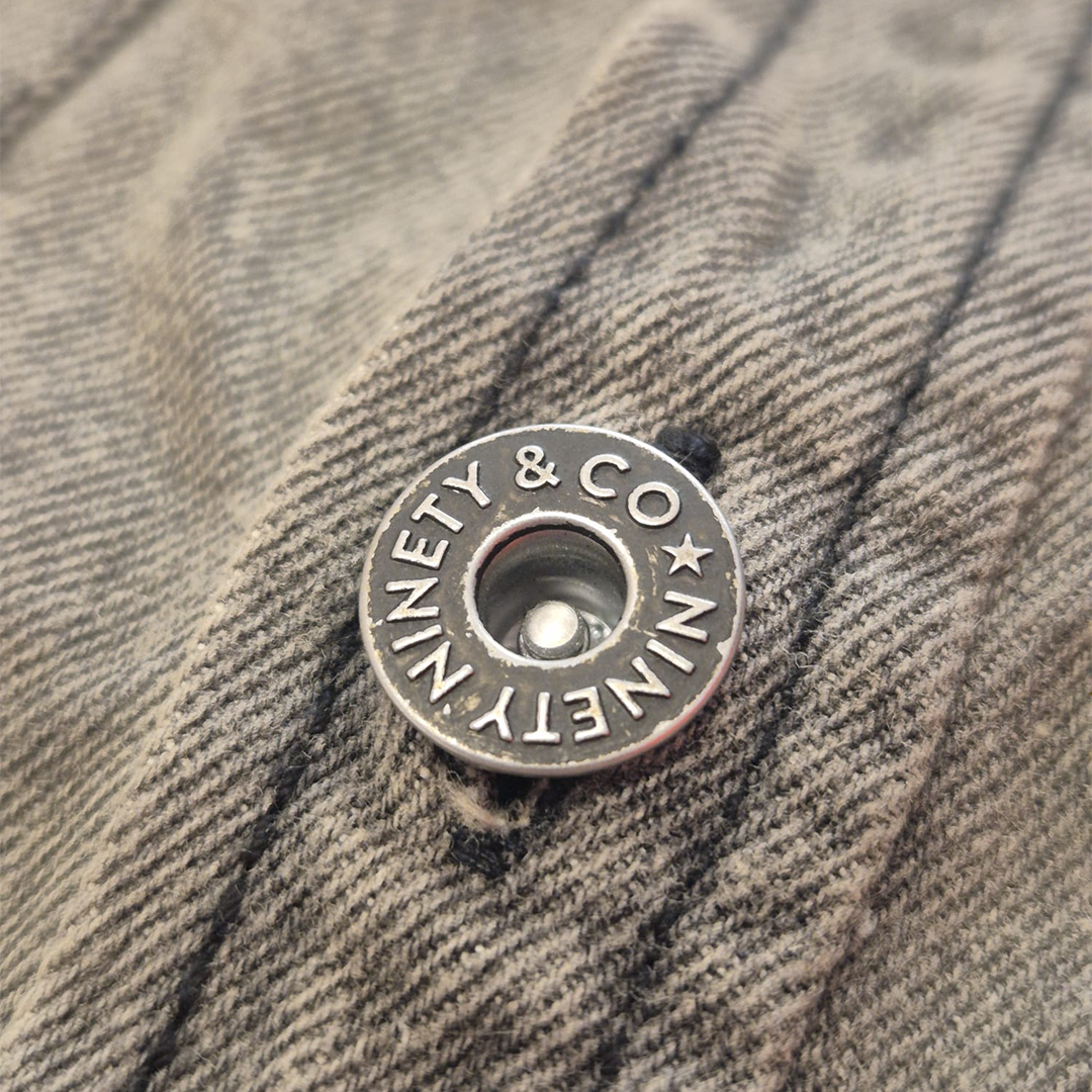 9090 Grey Denim Jacket (M)