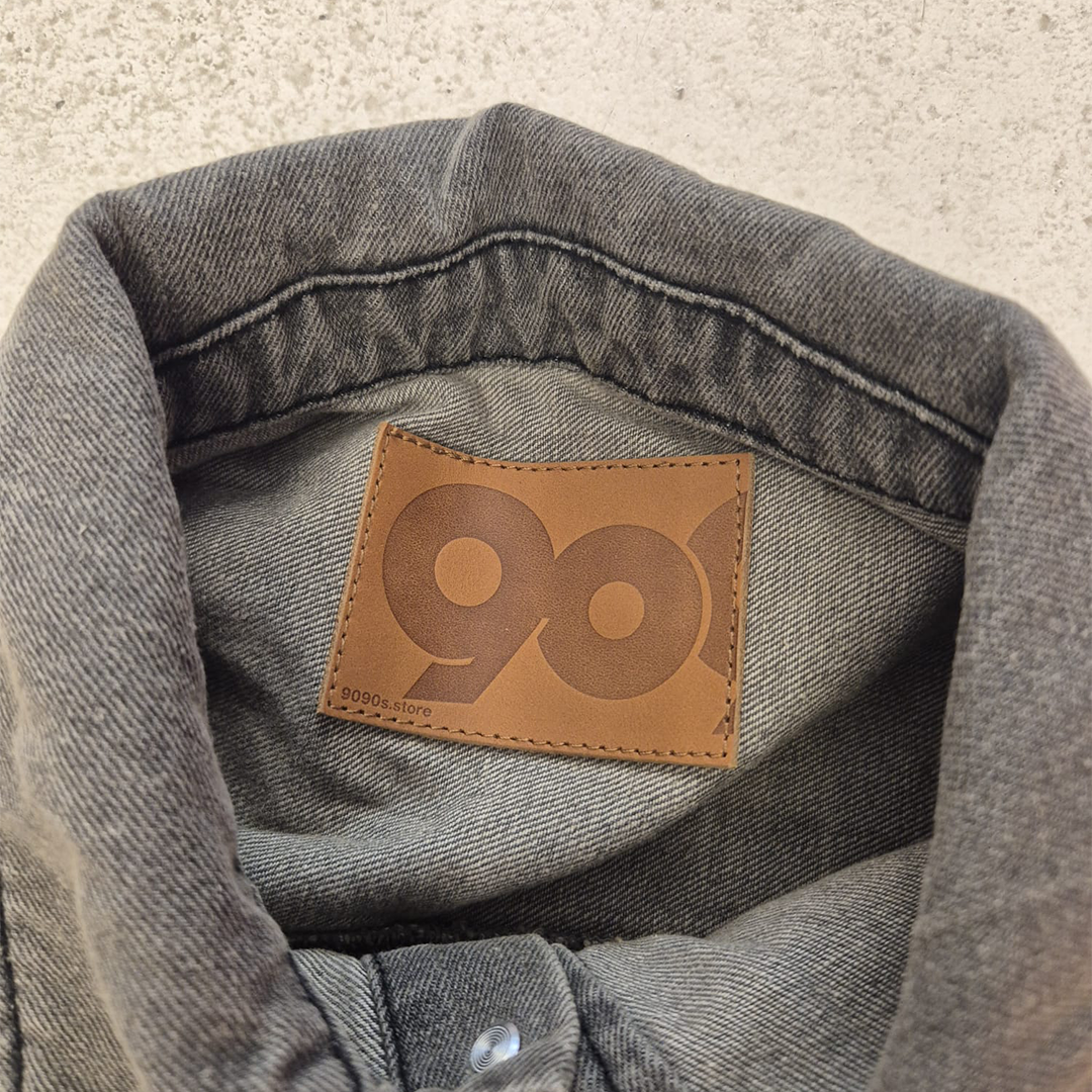 9090 Grey Denim Jacket (M)