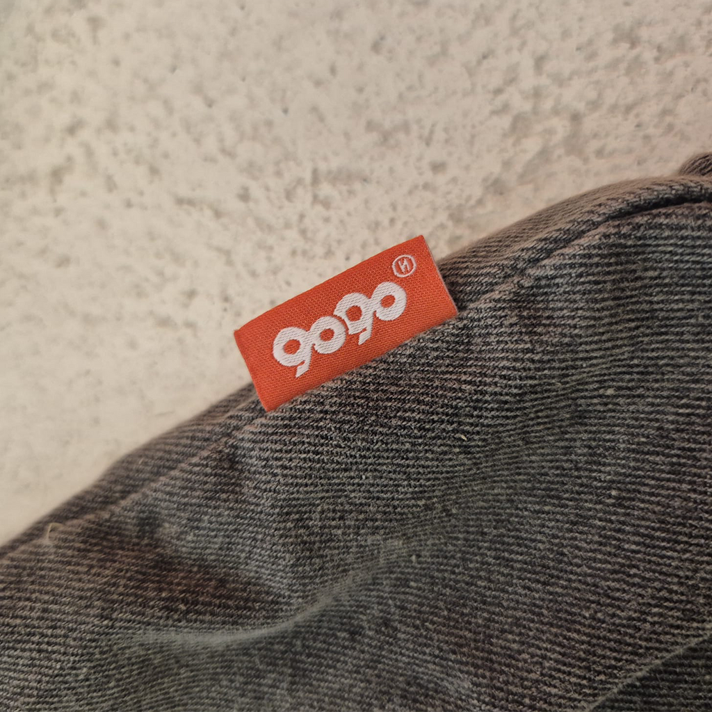 9090 Grey Denim Jacket (M)