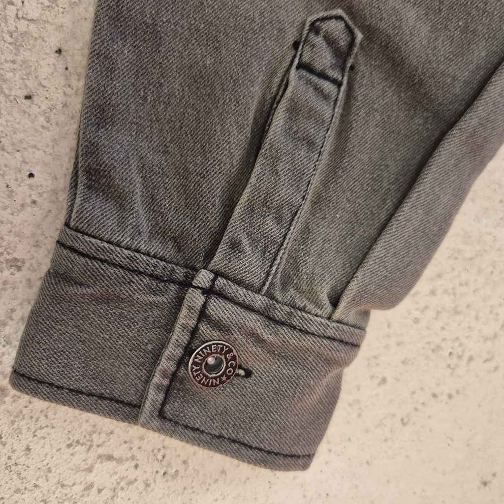 9090 Grey Denim Jacket (M)