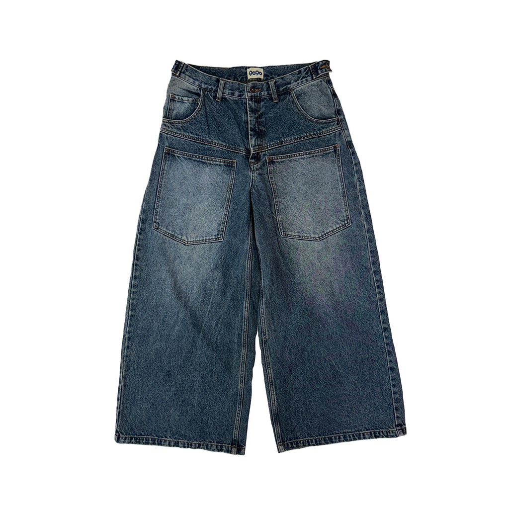 9090 Big Pocket Denim Pants (L)