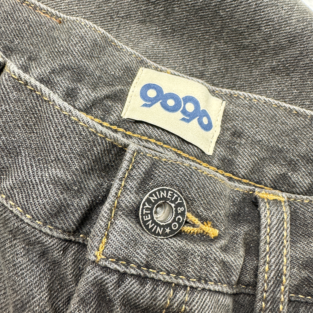 9090 Big Pocket Grey Pants (L)