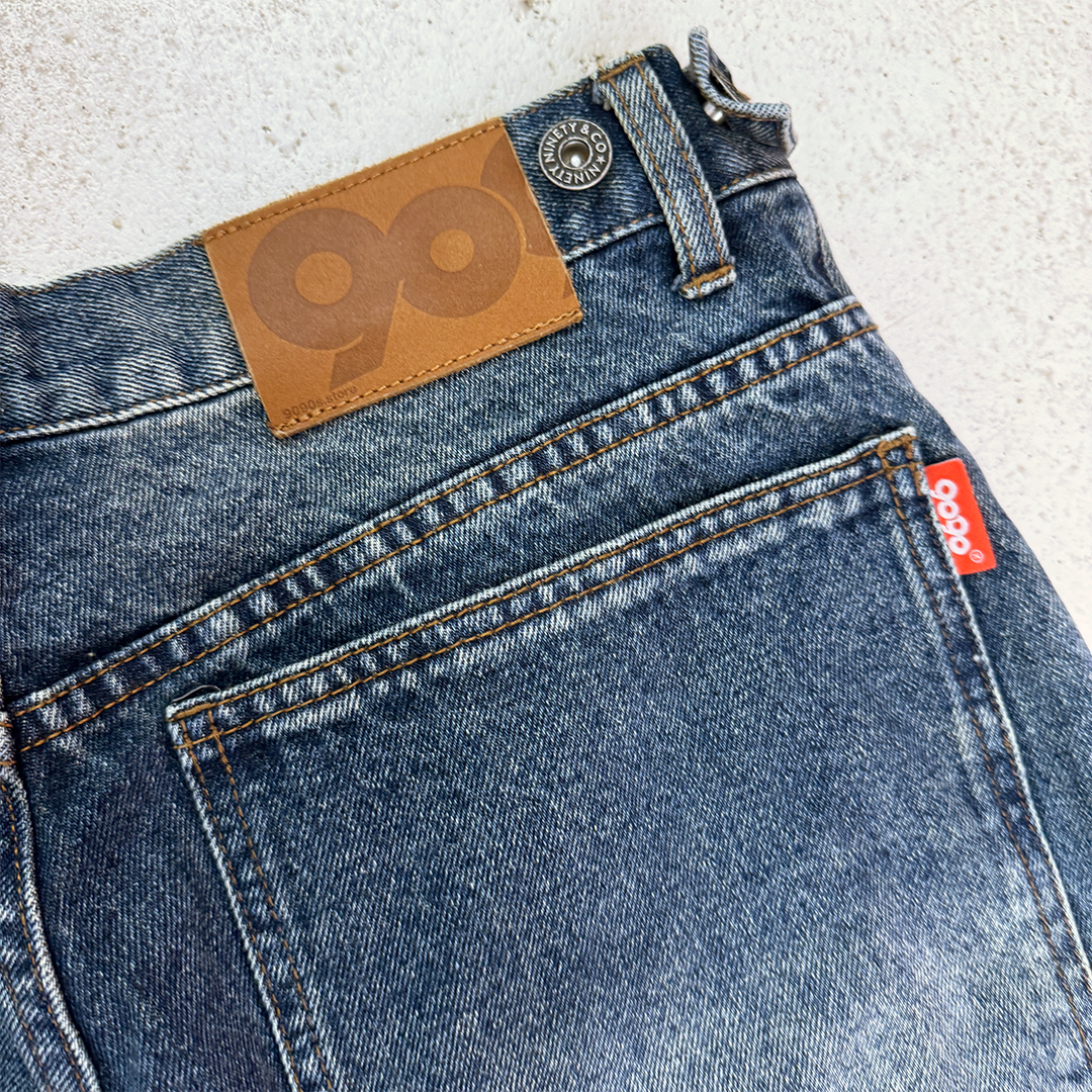 9090 Big Pocket Denim Pants (L)