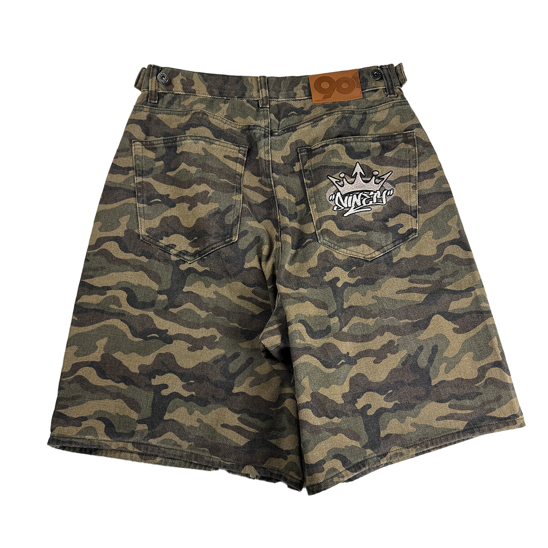 9090 Camo Shorts (M)