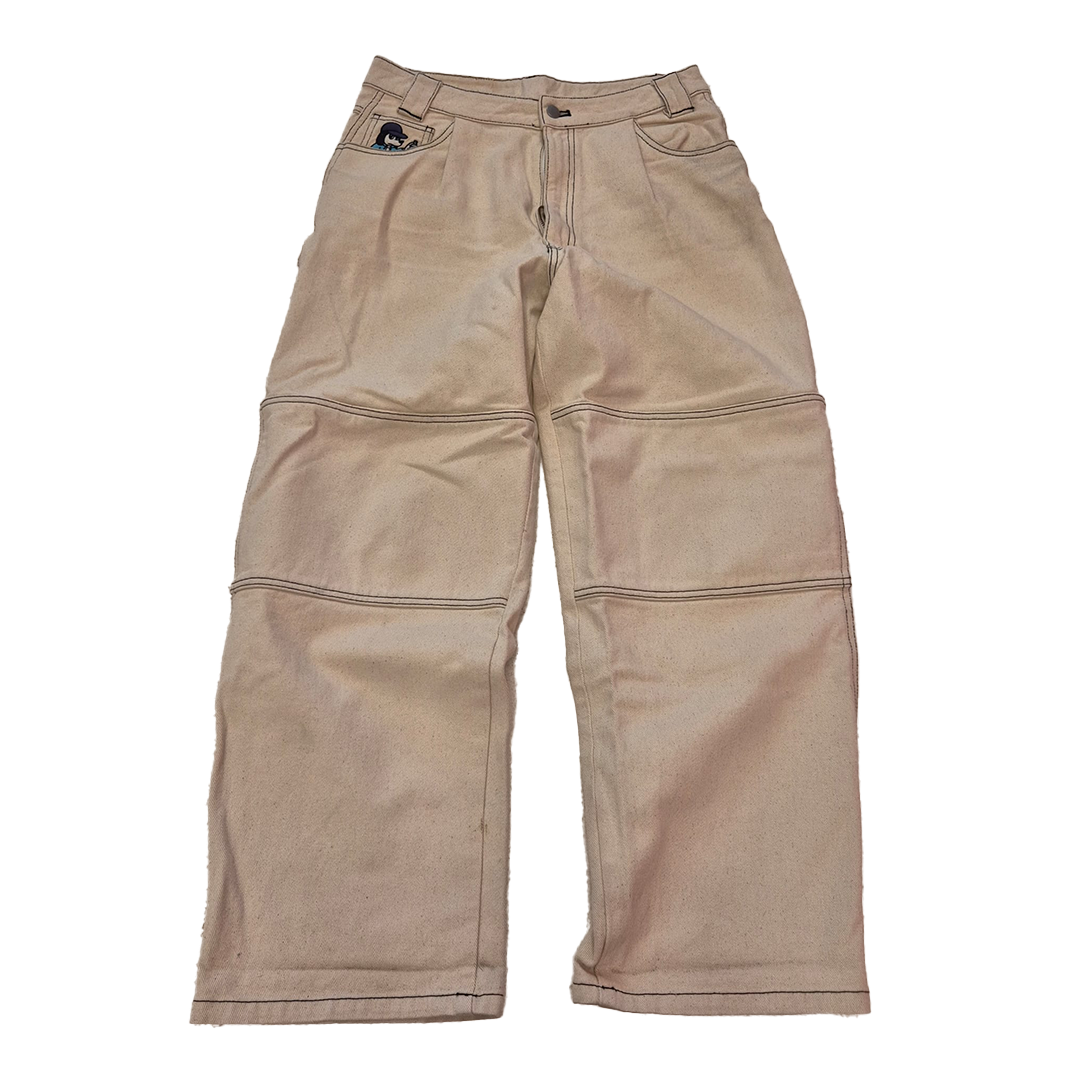 9090 x Centimeter Beige Pants (L)