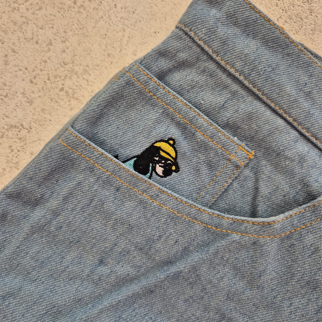 9090 x Centimeter Denim Pants (L)