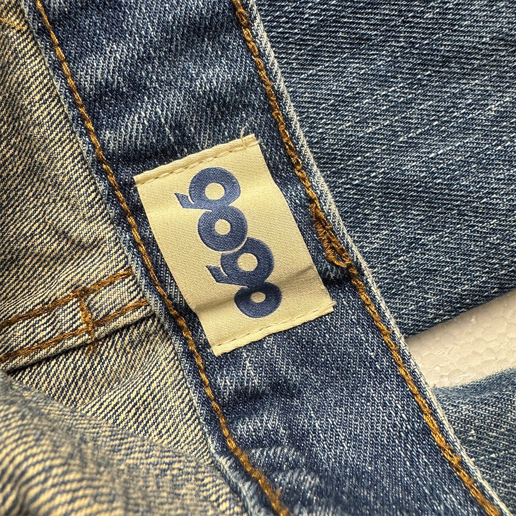 9090 Double Knee Denim Blue Pants (M)