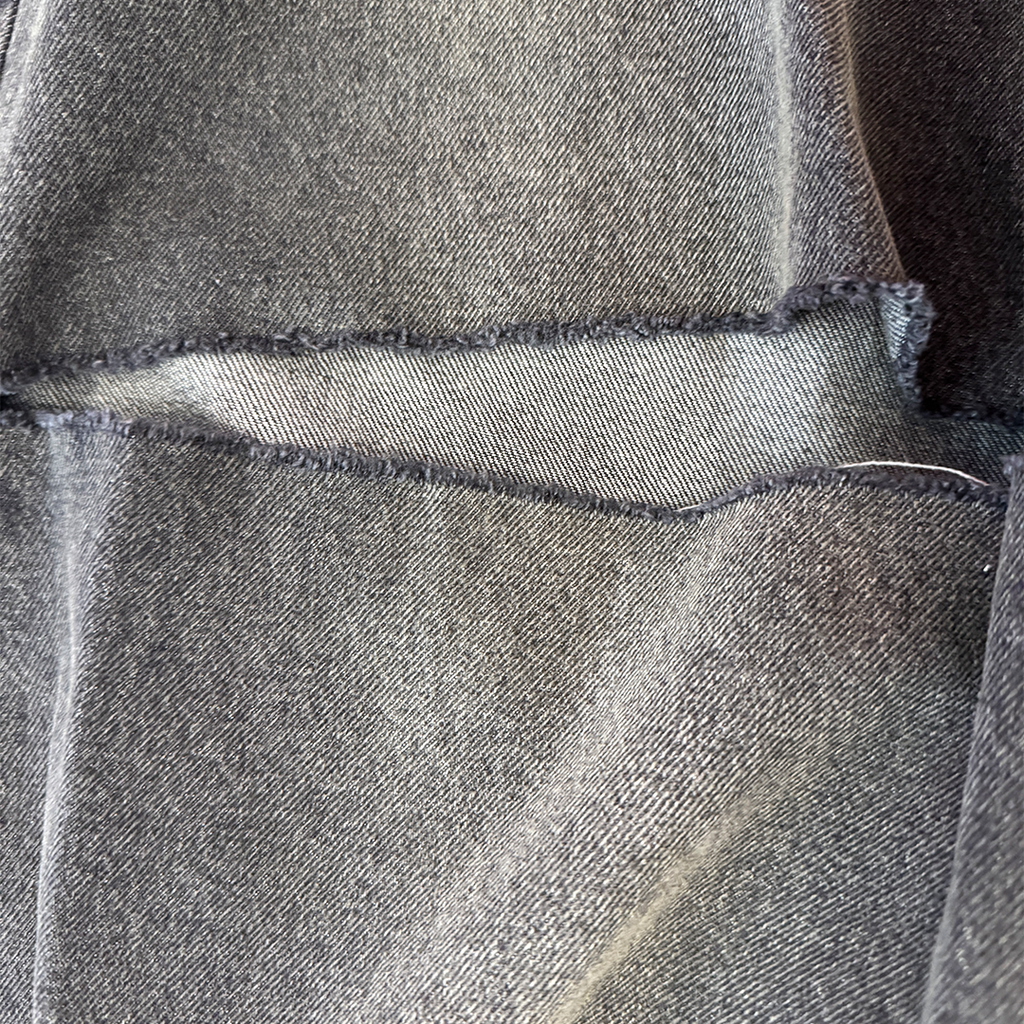 9090 Damaged Grey Baggy Pants (XL)