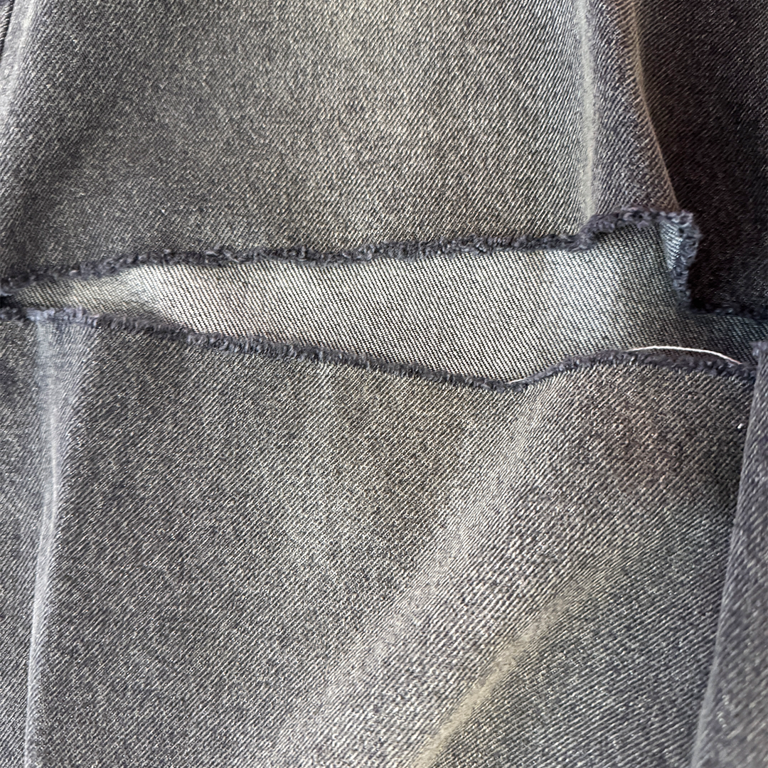 9090 Damaged Grey Baggy Pants (XL)
