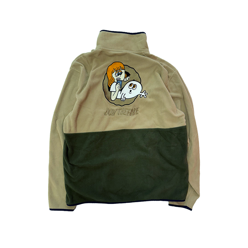 9090 Don't Be Fake Beige Fleece (L)