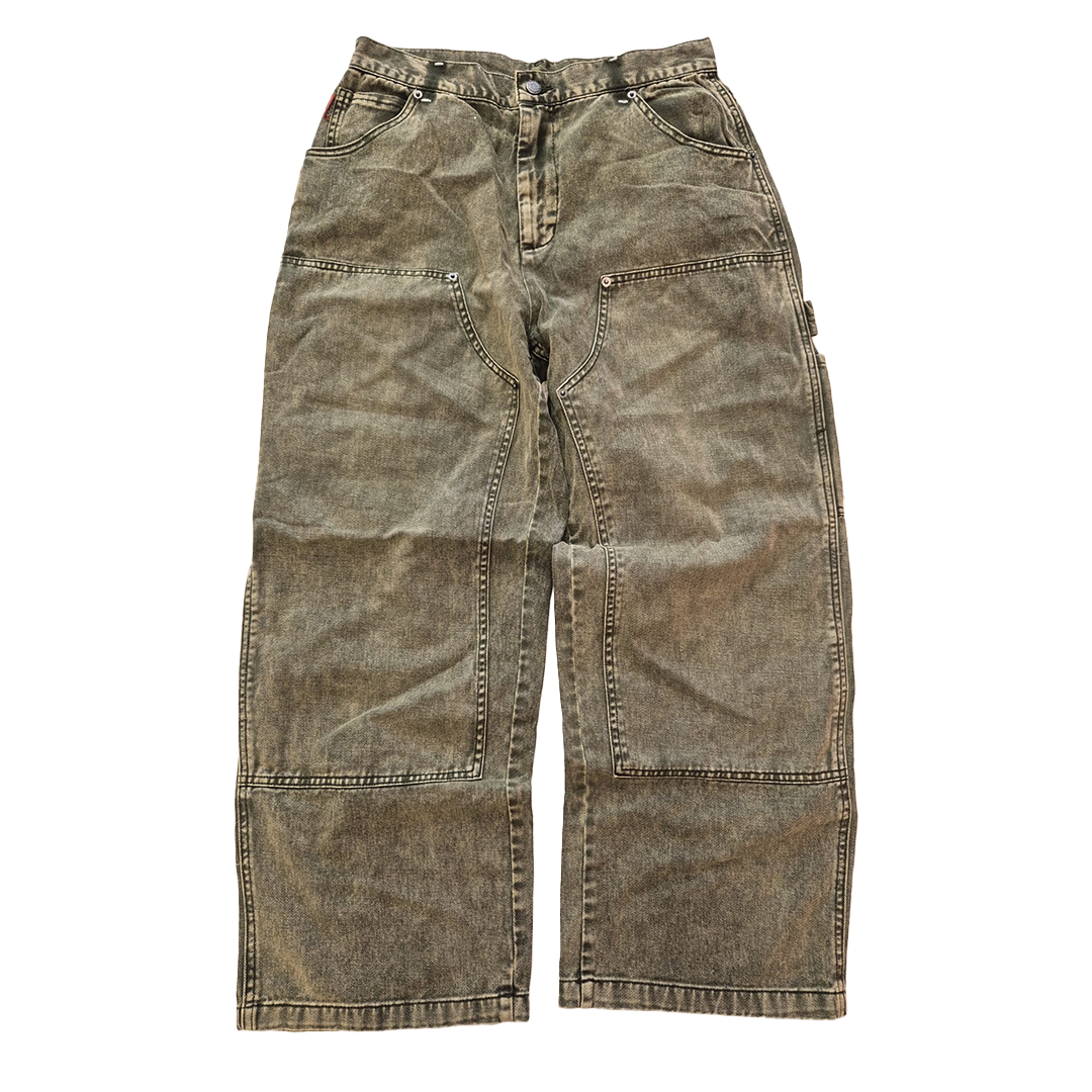 9090 Baggy Green Pants